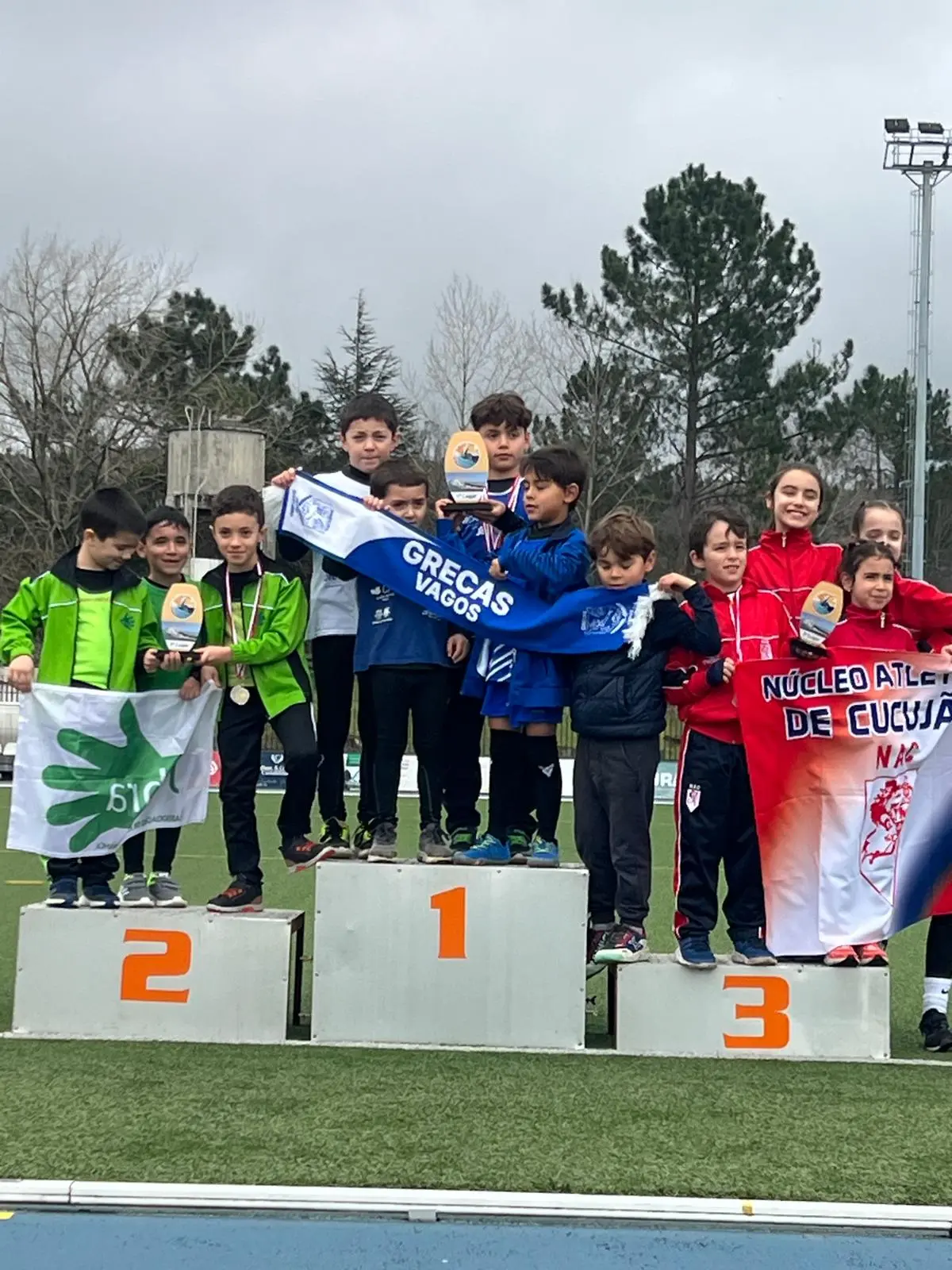 Sub10 masculinos em destaque no Campeonato Distrital de Inverno
