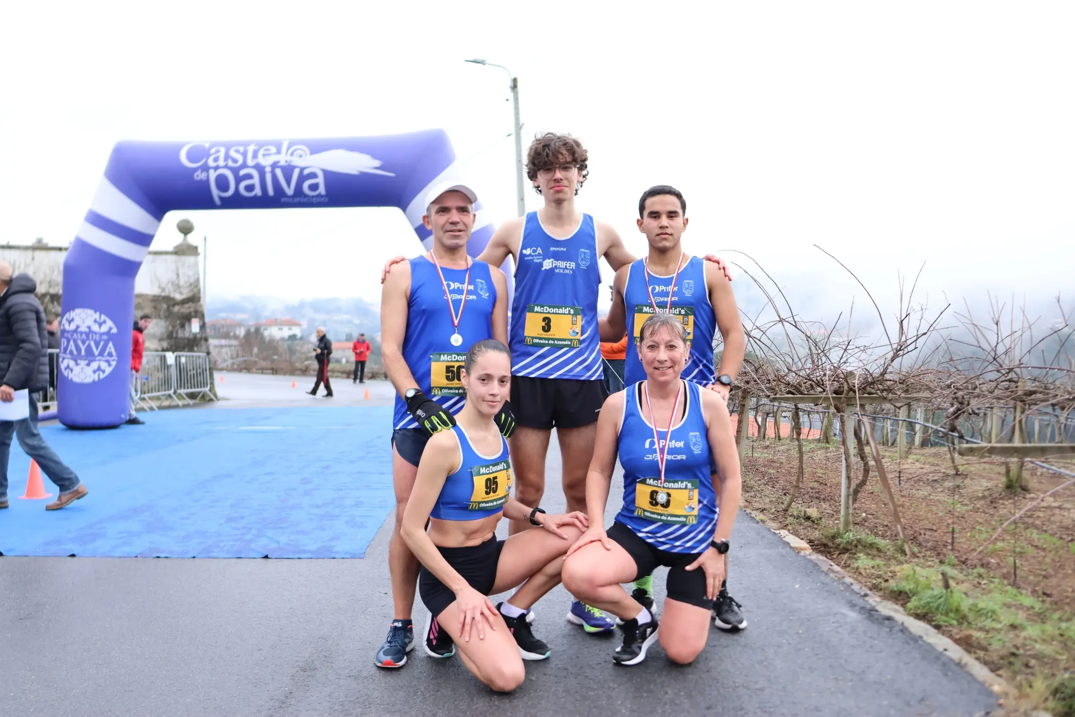 Sandra Monteiro e Alex Valente vencem Distrital de Marcha em Estrada