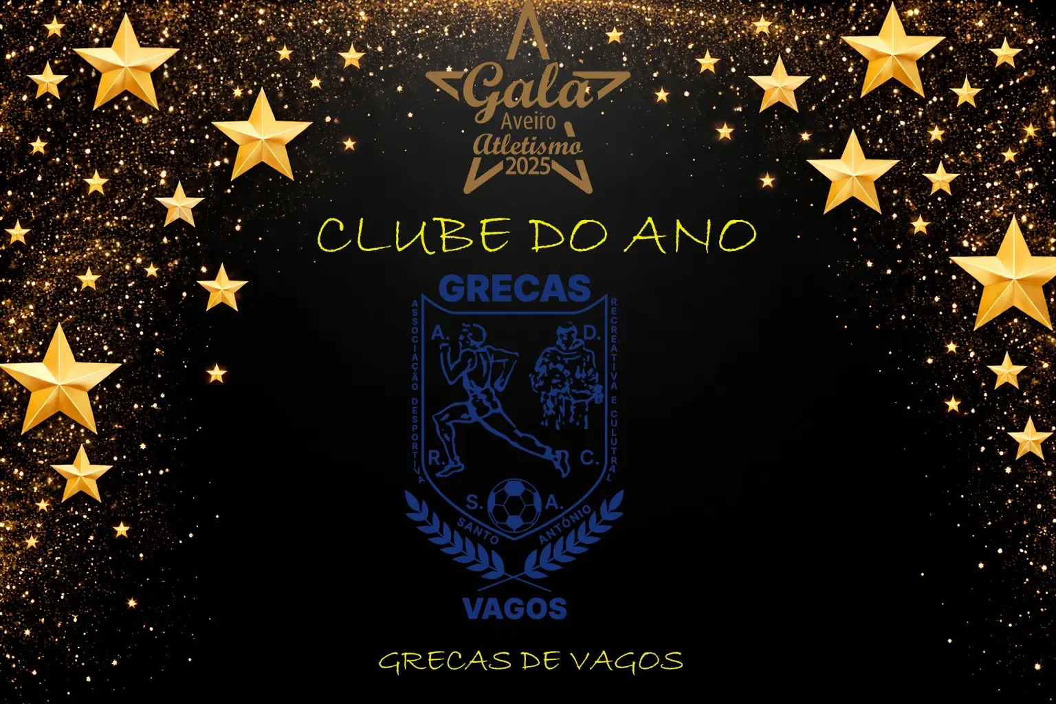 Grecas eleito Clube do Ano 2025 da Associação de Atletismo de Aveiro