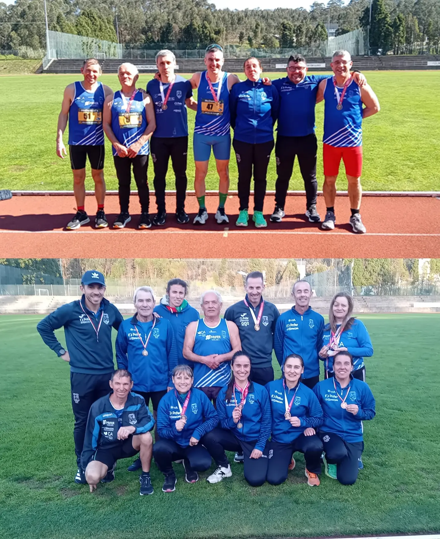 Masters Conquistam 40 medalhas no Distrital Master de Inverno