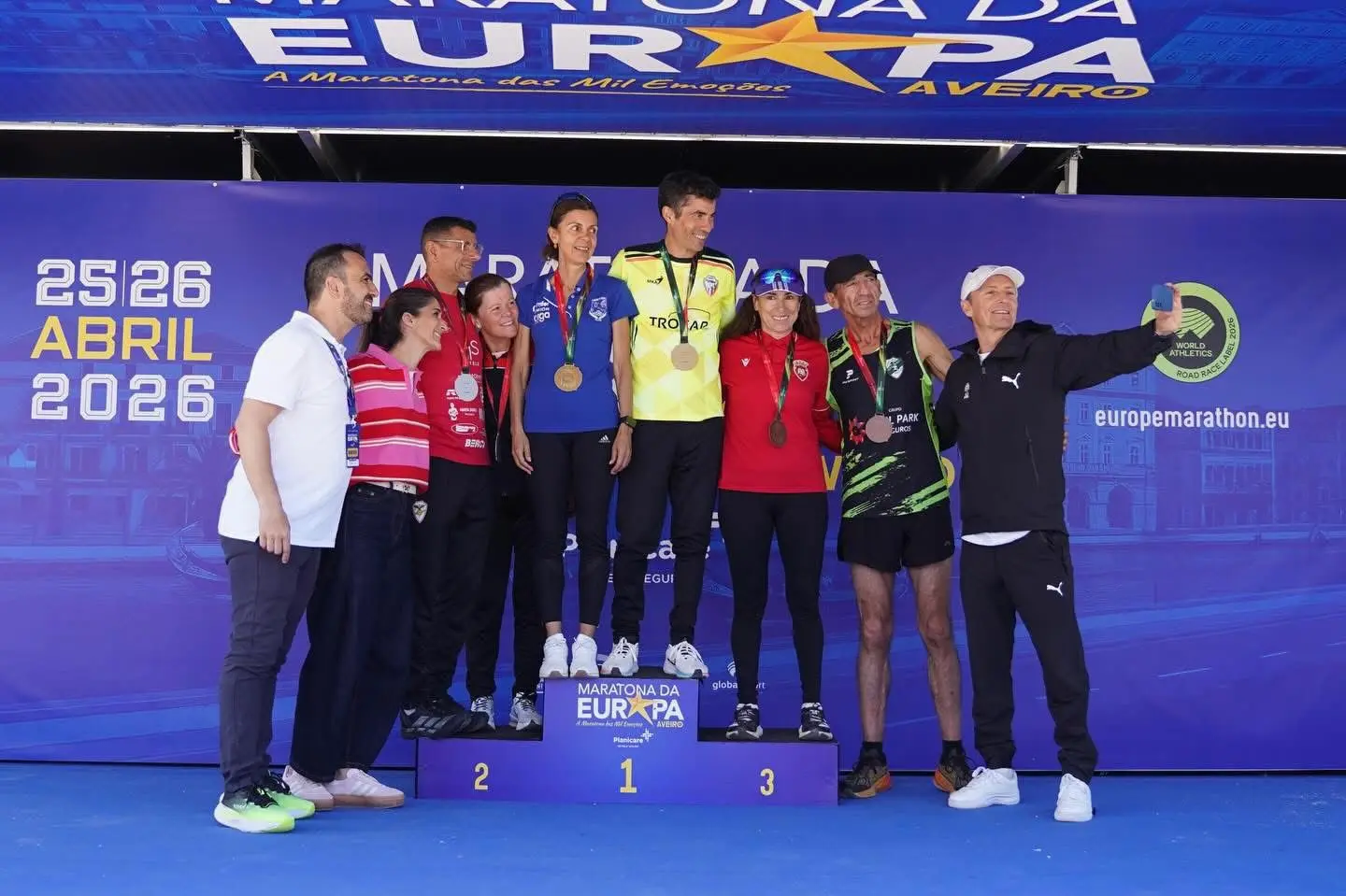 Lídia Pereira Campeã Nacional Master (F55) de Meia-maratona