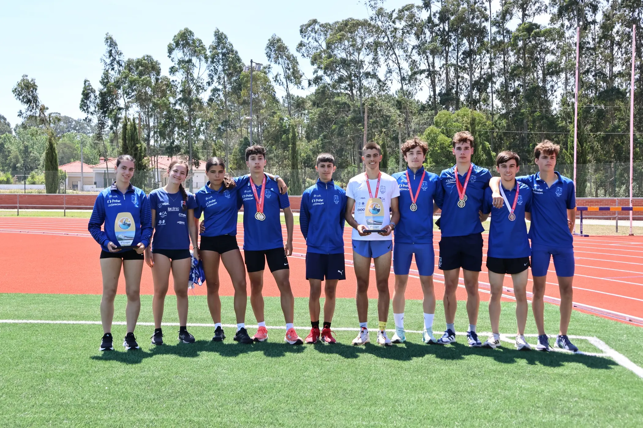 Dupla vitória coletiva no Campeonato Distrital de Sub20