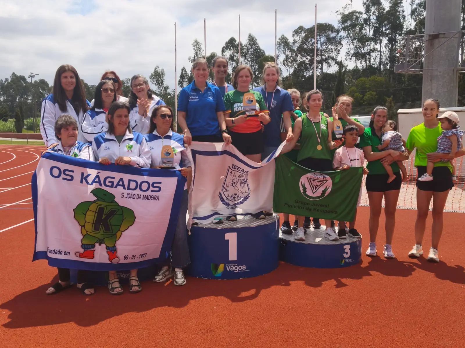 Atletas Masters conquistam 34 títulos individuais