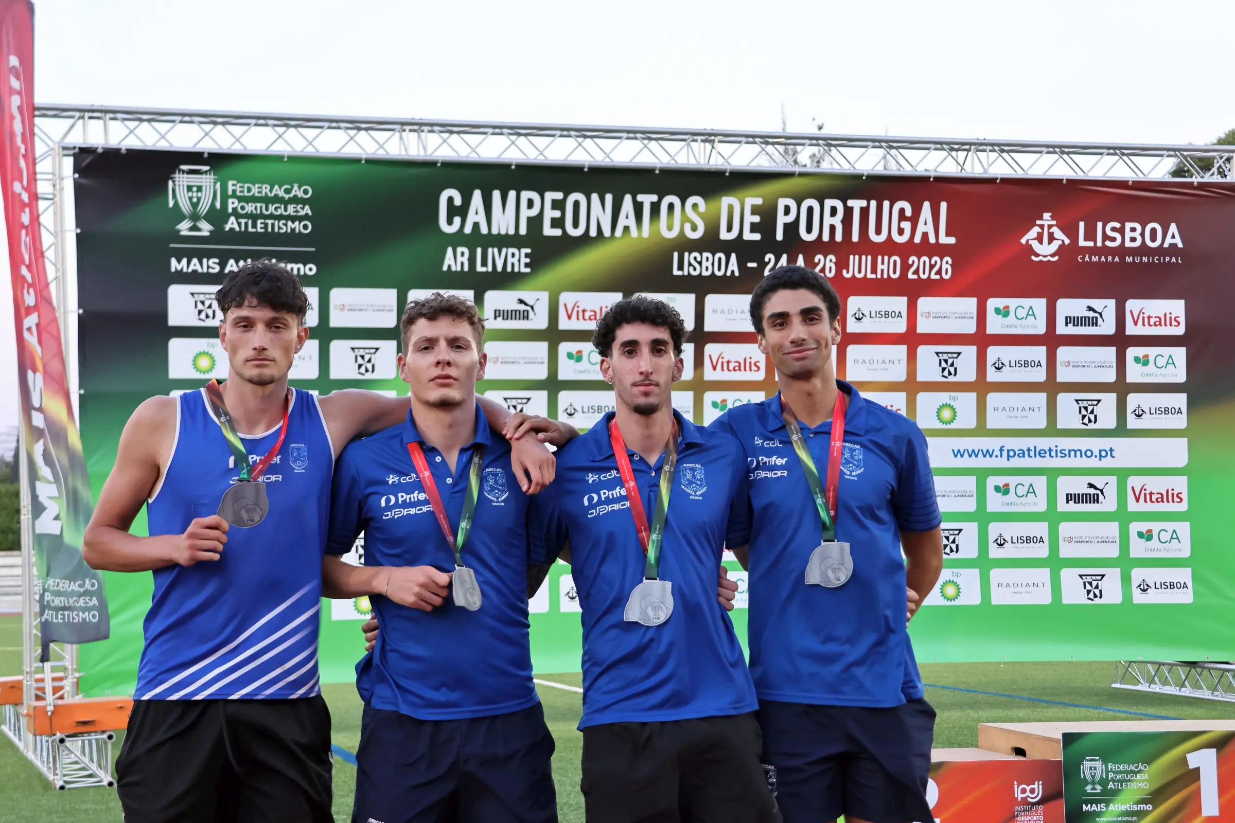 Oito Pódios nos Campeonatos de Portugal